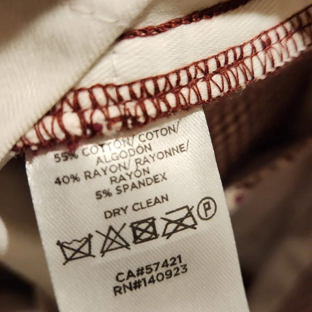 ❤️ NWT! LOFT HIGH RISE CURVY SUTTON SKINNY PANTS IN MINI HOUNDSTOOTH, 4 (27) - Picture 6 of 8